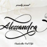 Alessandra Font Poster 1