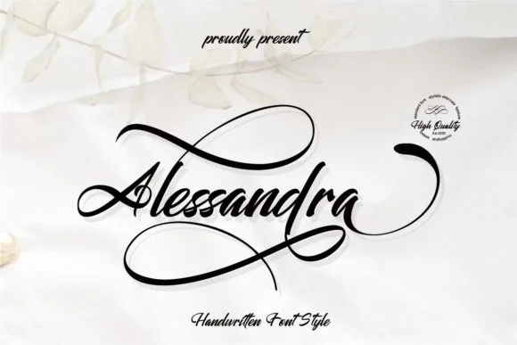 Alessandra Font Alessandra Font Poster 1