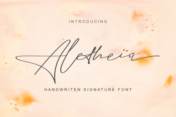 Aletheia Font Poster 1