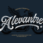 Alevantre Font Poster 1