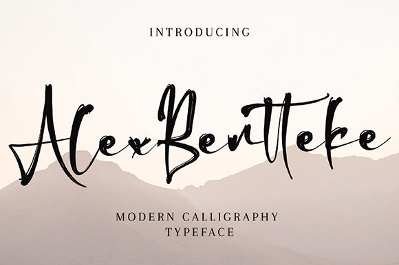 Alex Bentteke Font