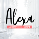 Alexa Font Poster 1