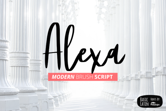 Alexa Font Poster 1