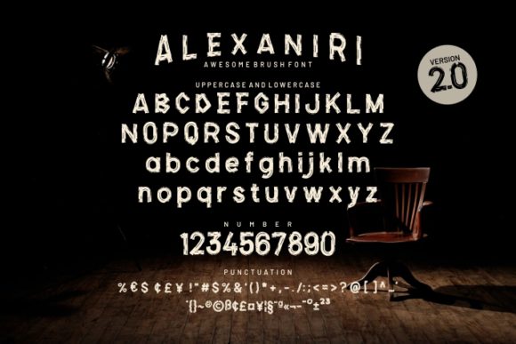 Alexaniri 2.0 Font