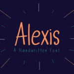 Alexis Font Poster 1