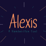 Alexis Font Poster 1