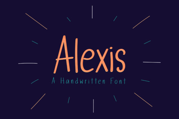 Alexis Font Poster 1