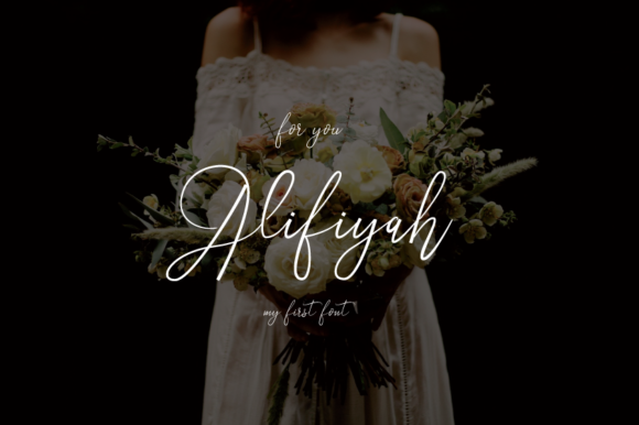 Alifiyah Font Poster 1