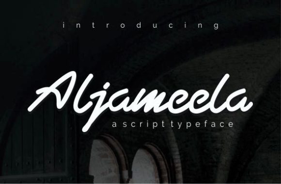 Aljameela Font Poster 1