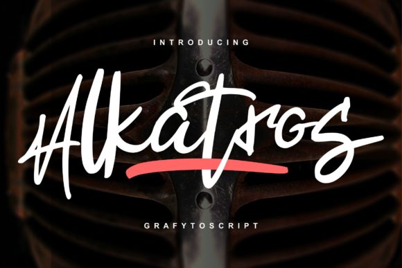 Alkatros Font Poster 1