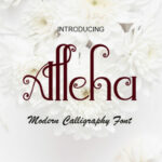 Alleha Font Poster 1