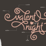 Allysia Font Poster 2