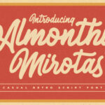 Almonthy Mirotas Font Poster 1