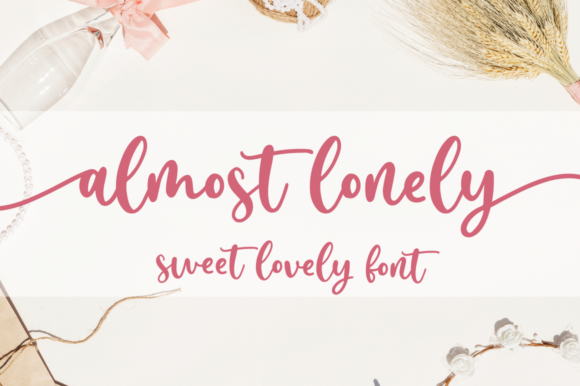 Almost Lonely Font