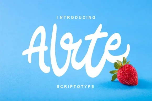 Alrte Font Alrte Font Poster 1