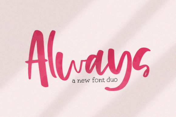 Always Font Poster 1