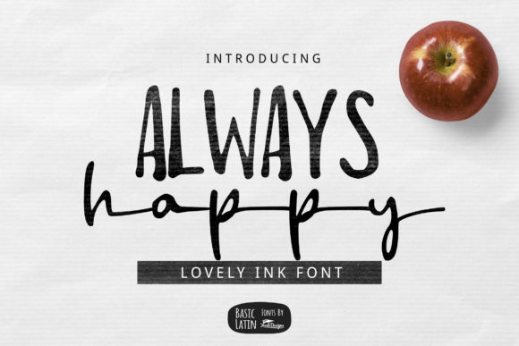 Always Happy Font Poster 1