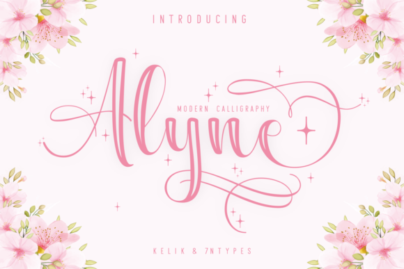 Alyne Font Poster 1