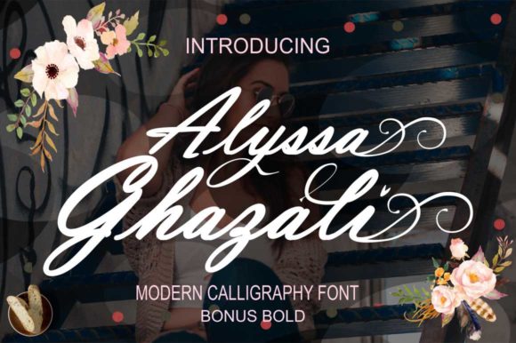 Alyssa Ghazali Font Poster 1