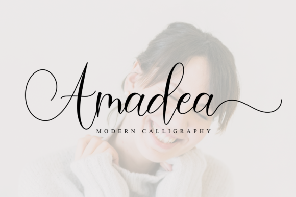 Amadea Font Poster 1