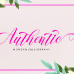 Amanda Font Poster 3