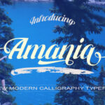 Amania Font Poster 1