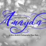 Amayda Font Poster 1