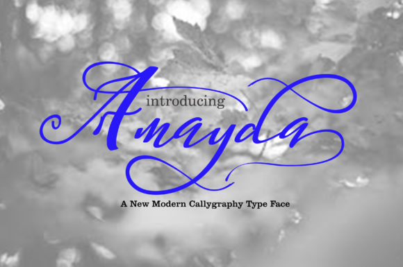 Amayda Font Poster 1