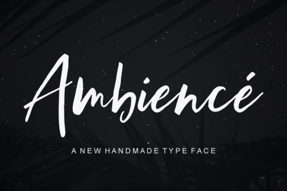 Ambience Font Poster 1