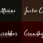 Ambience Font Poster 2