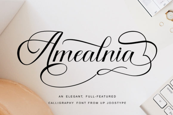 Amealnia Font Poster 1