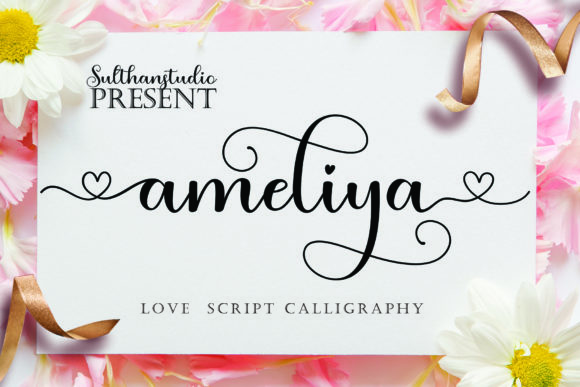 Ameliya Font Poster 1