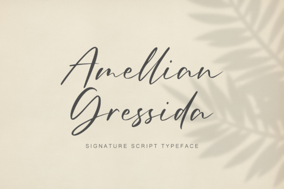 Amellian Gressida Font