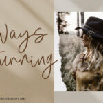 Amirah Brillone Font Poster 2
