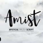 Amist Font Poster 1