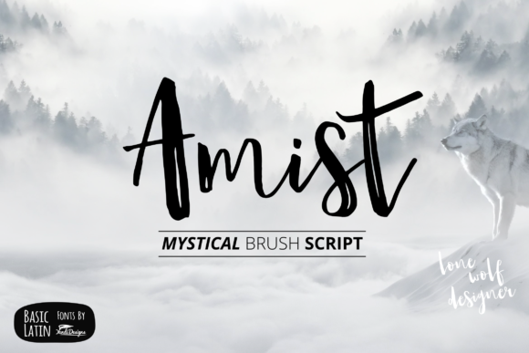 Amist Font Poster 1