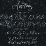 Amitany Font Poster 7