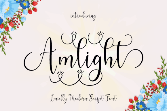 Amlight Font Poster 1