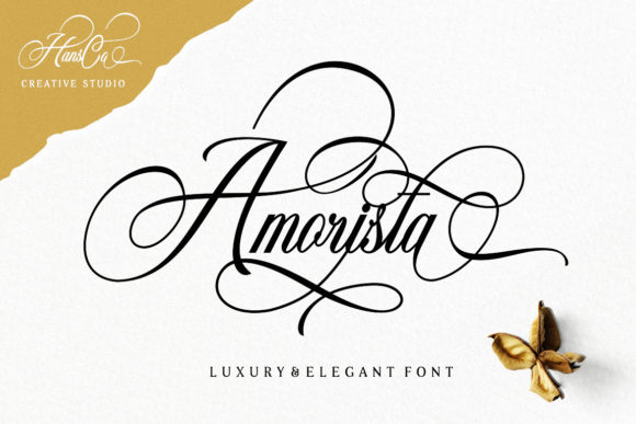 Amorista Font Poster 1