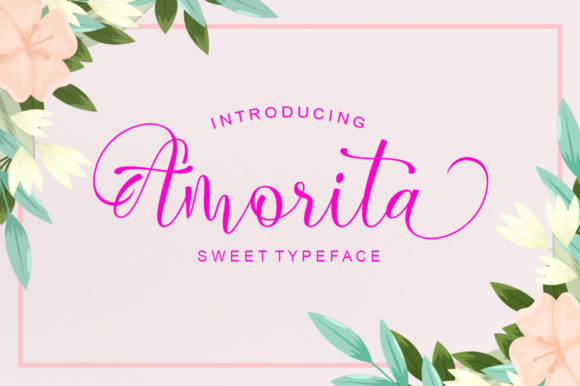 Amorita Font Poster 1