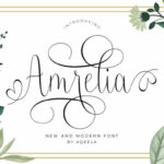 Amrelia Font Poster 8