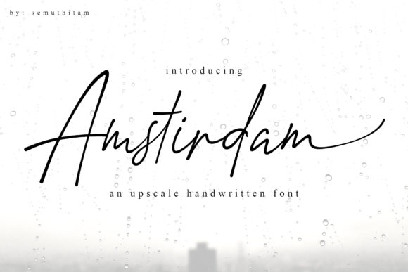 Amstirdam Font