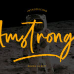 Amstrong Font Poster 1