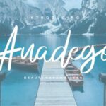 Anadego Font Poster 1