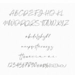 Anamortee Font Poster 13