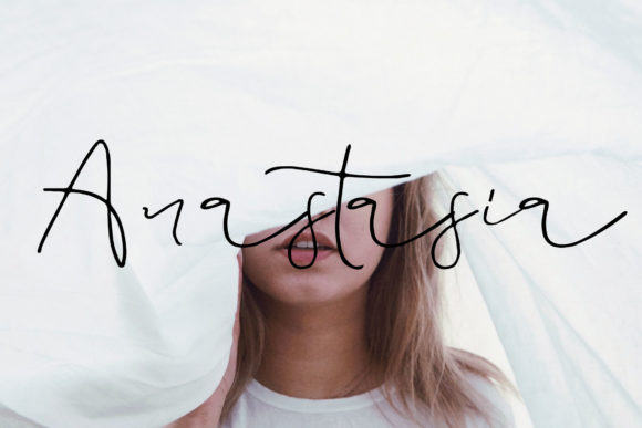 Anastasia Font Poster 1