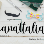 Anattalia Font Poster 2