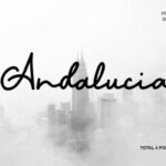 Andalucia Font Poster 1