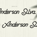 Anderson Silva Font Poster 8
