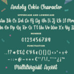 Andoly Cokie Font Poster 6